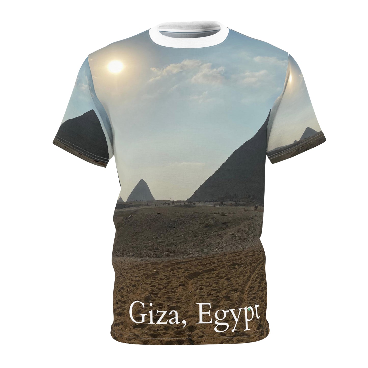 Giza, Egypt Unisex Cut & Sew Tee (AOP)