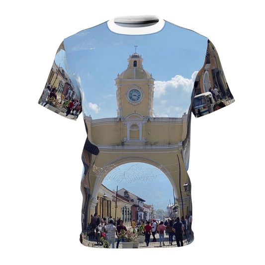 Antigua Guatemala  Unisex Cut & Sew Tee (AOP)