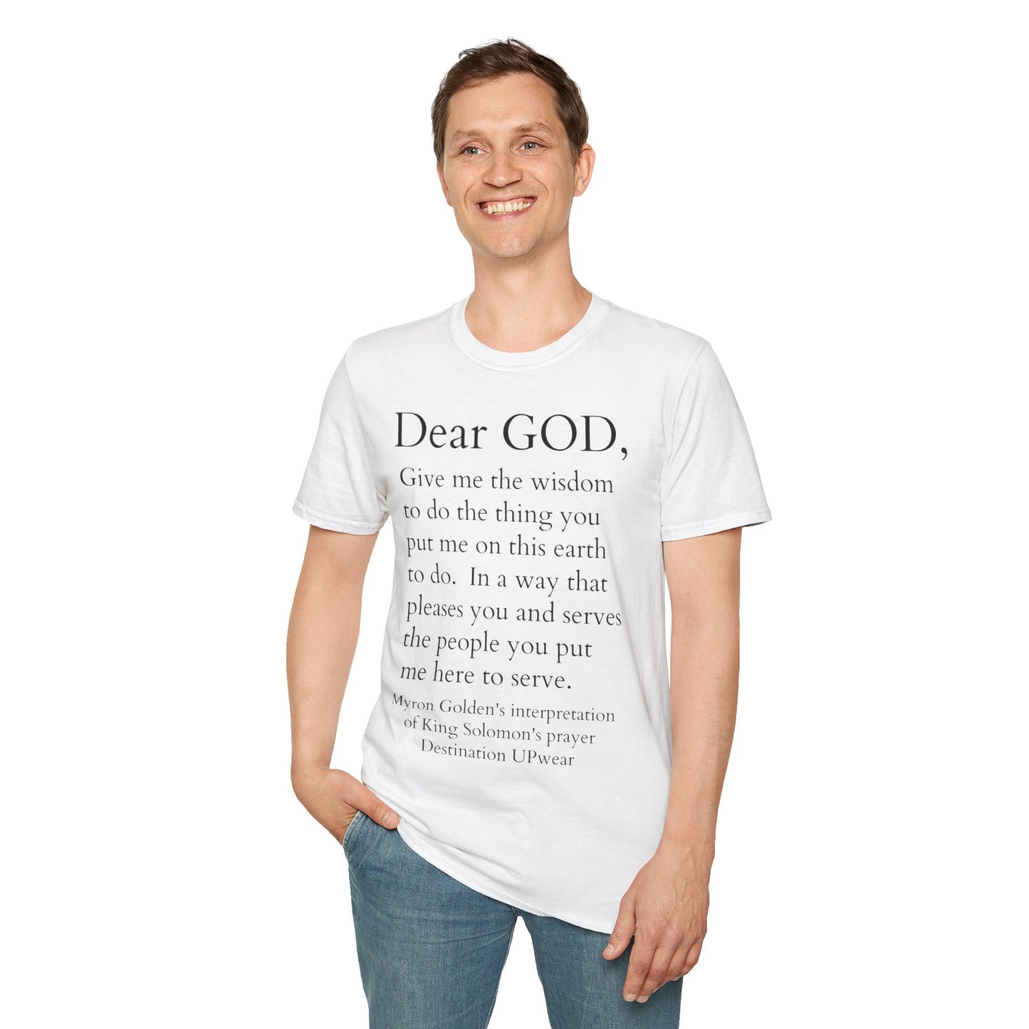 King Solomon's Prayer Unisex Softstyle T-Shirt