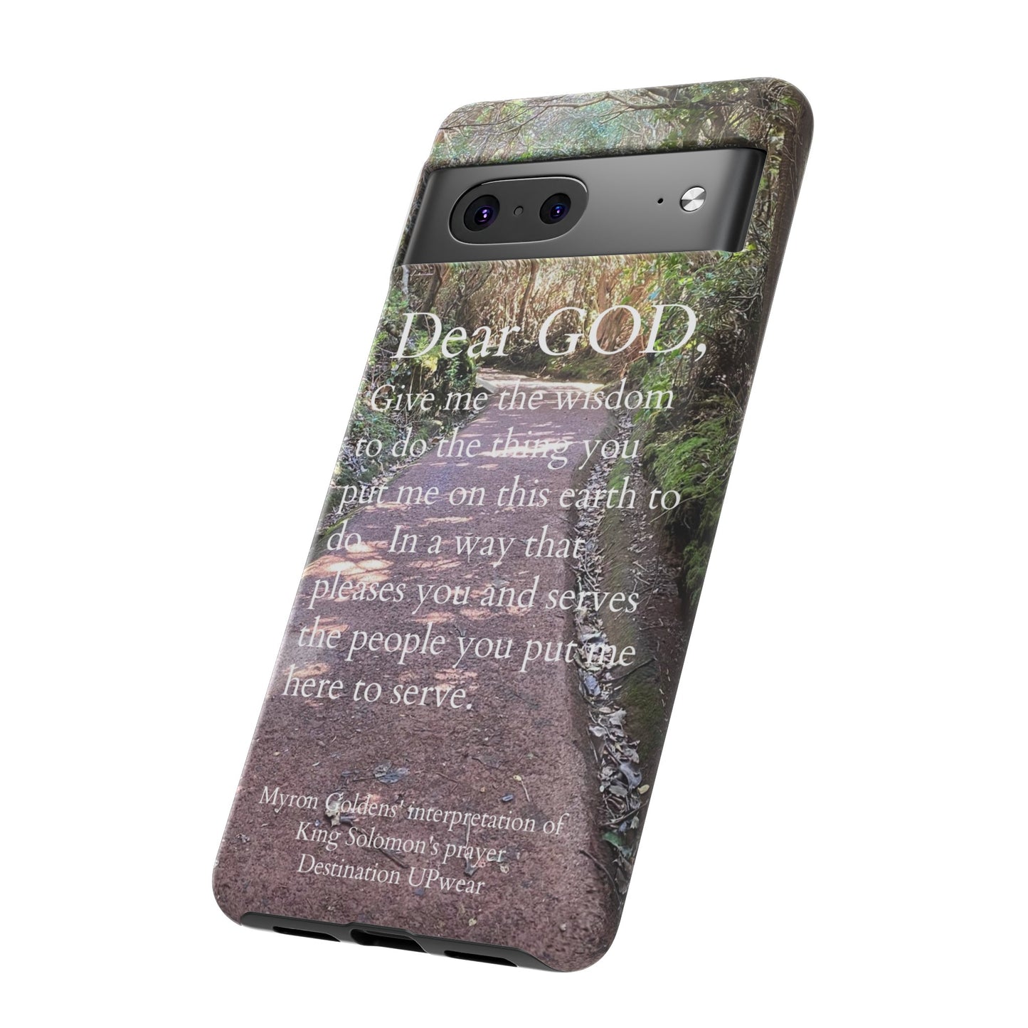 King Solomon's Prayer Costa Rica Tough Iphone Cases