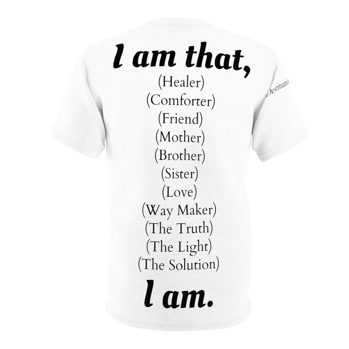 I Am That, I Am  Unisex Cut & Sew Tee (AOP)