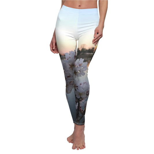 Washington, DC Women's Cut & Sew Casual Leggings (AOP)