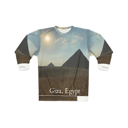 Giza, Egypt Unisex Sweatshirt (AOP)