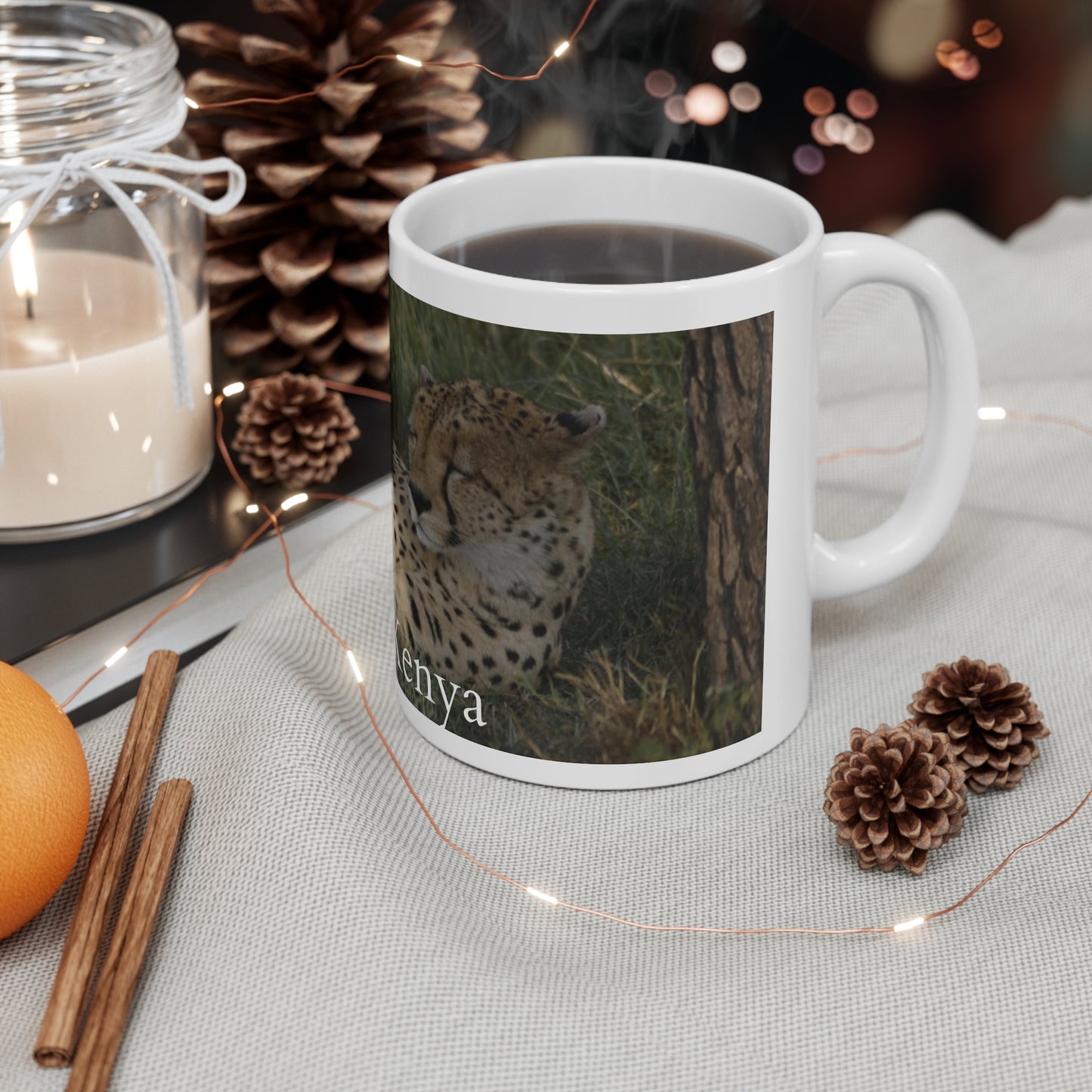 Masai Mara, Kenya Ceramic Mug 11oz