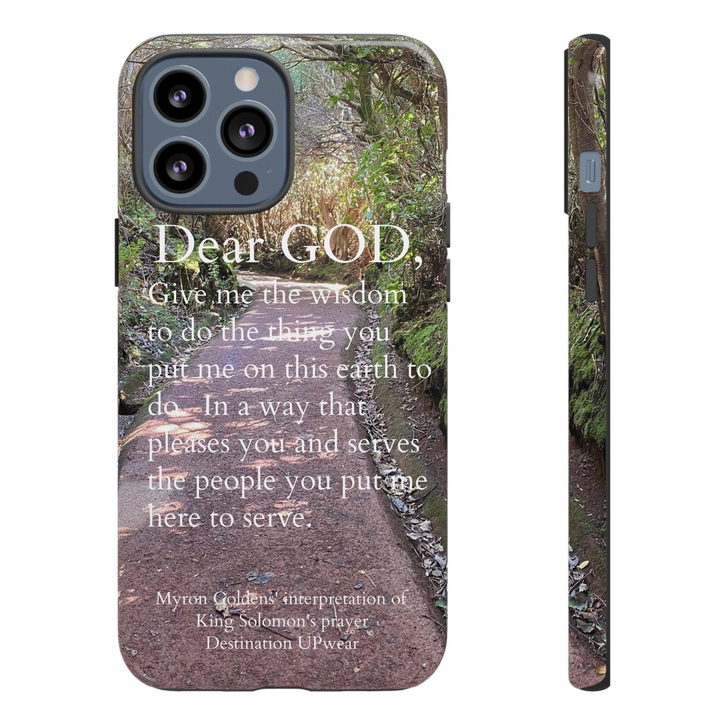 King Solomon's Prayer Costa Rica Tough Iphone Cases