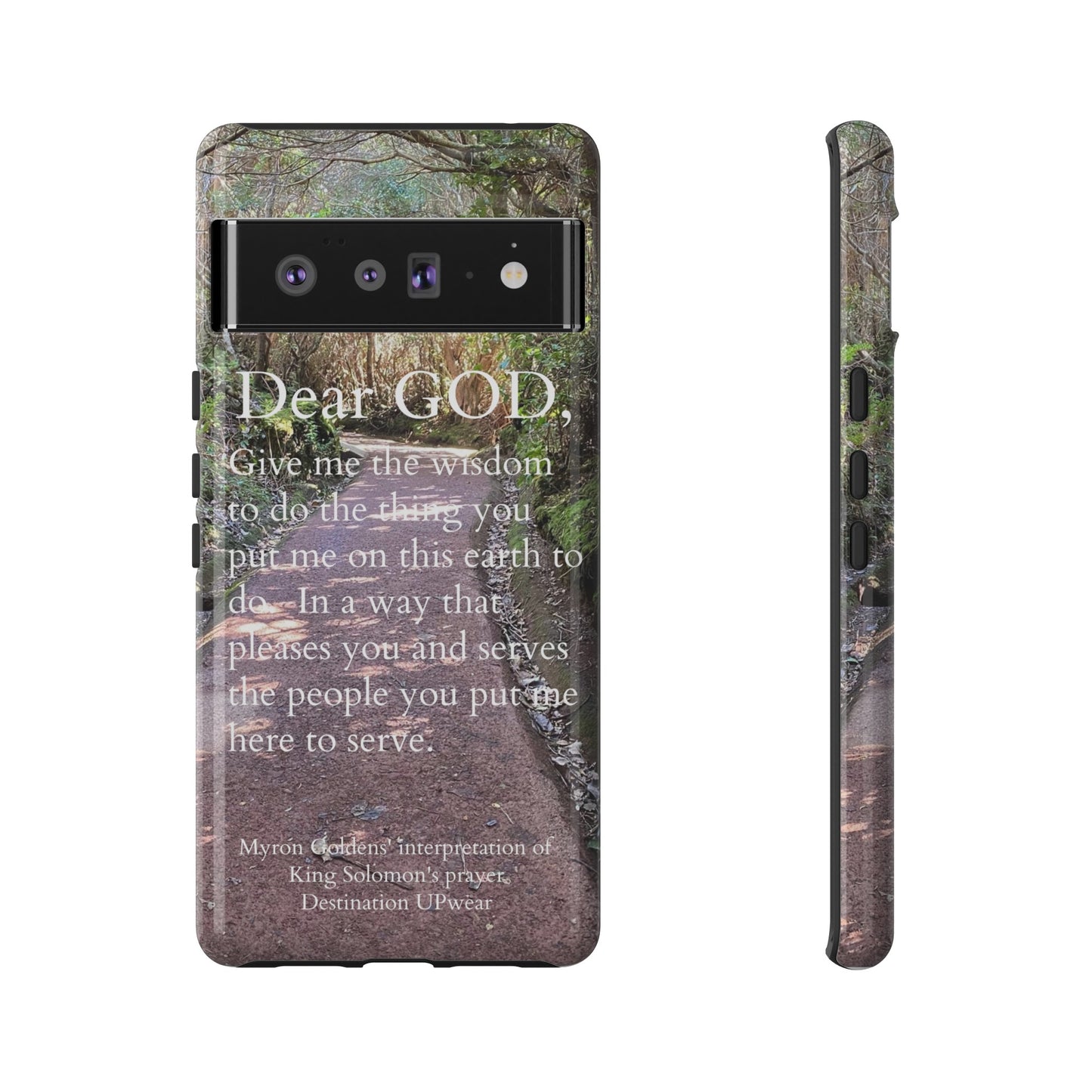 King Solomon's Prayer Costa Rica Tough Iphone Cases