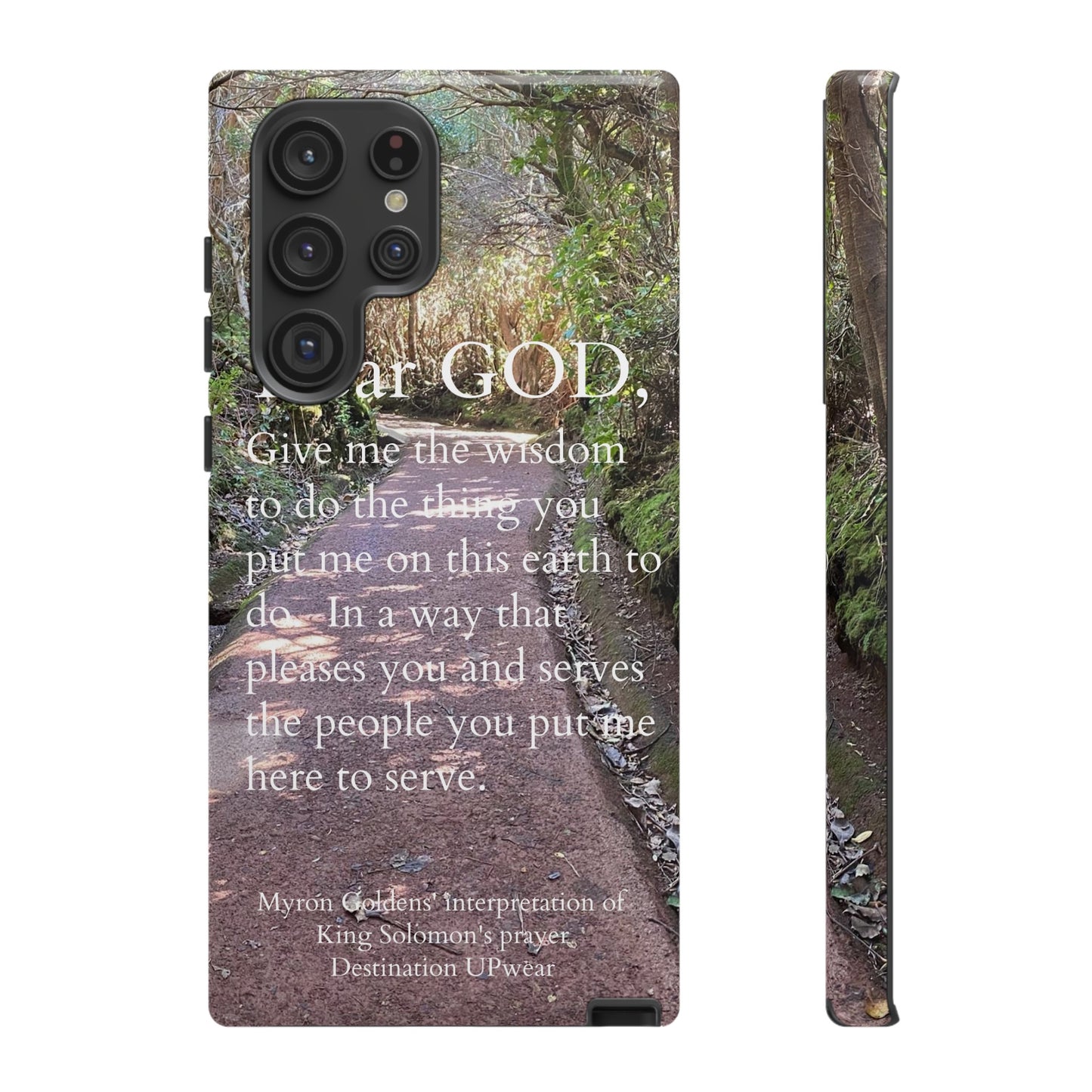 King Solomon's Prayer Costa Rica Tough Iphone Cases