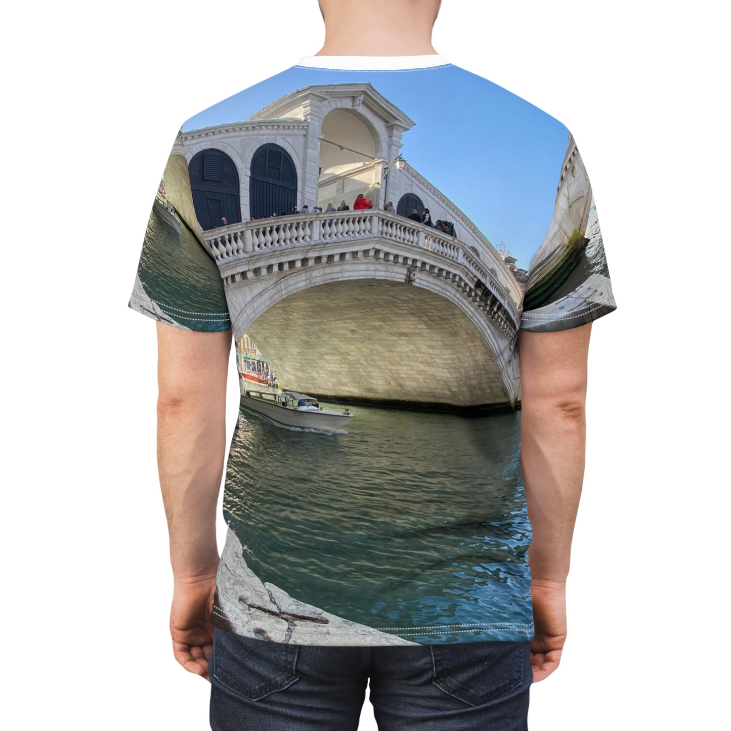 Venice, Italy  Unisex Cut & Sew Tee (AOP)