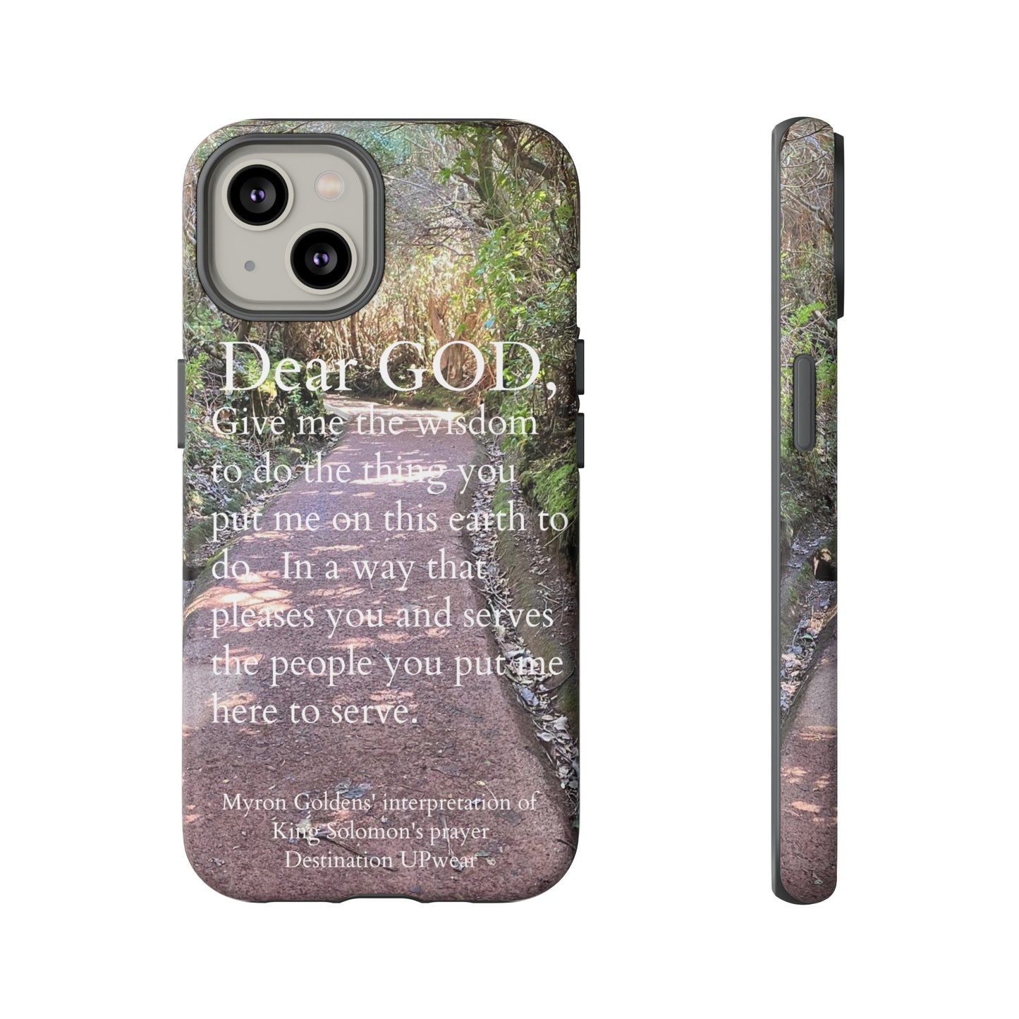 King Solomon's Prayer Costa Rica Tough Iphone Cases