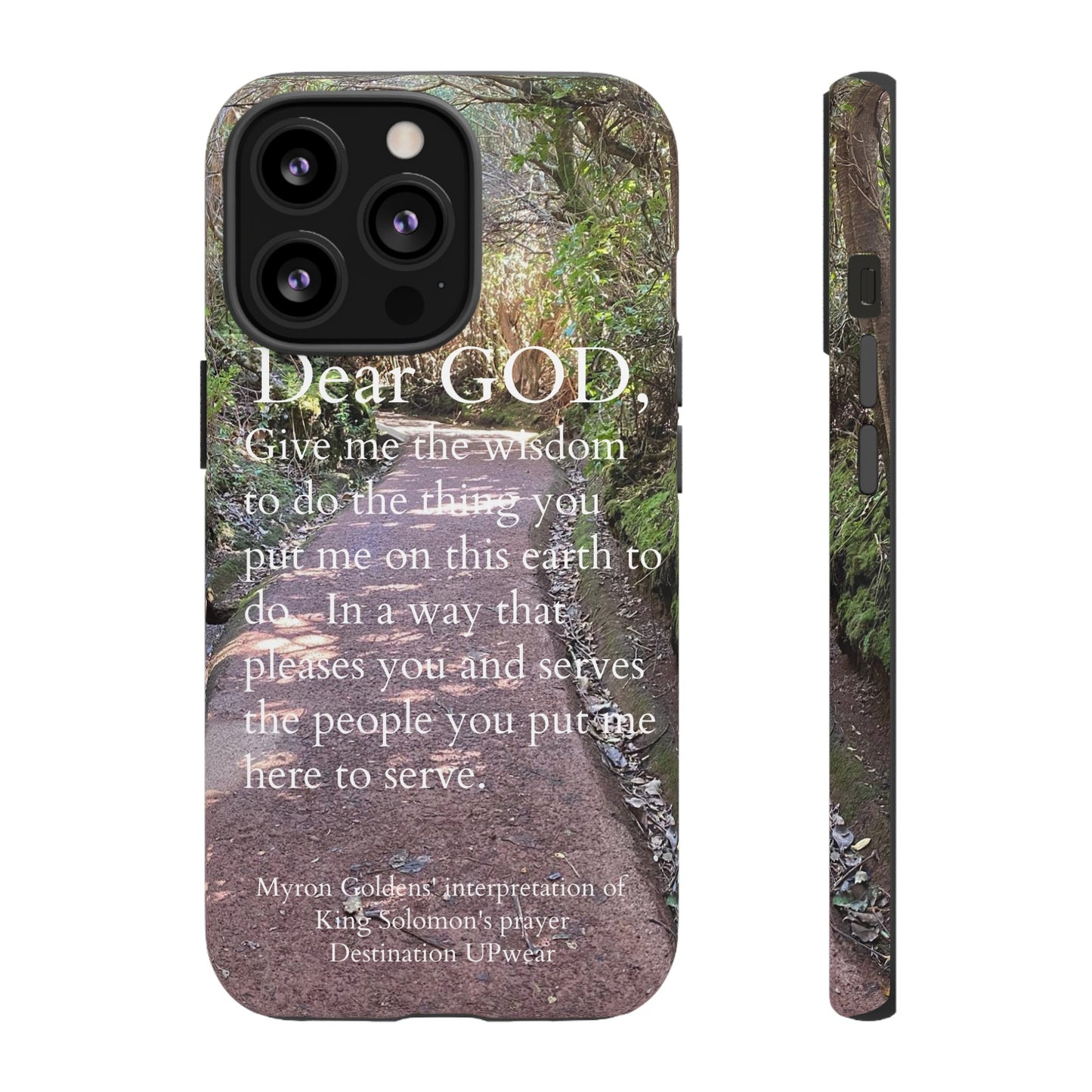 King Solomon's Prayer Costa Rica Tough Iphone Cases