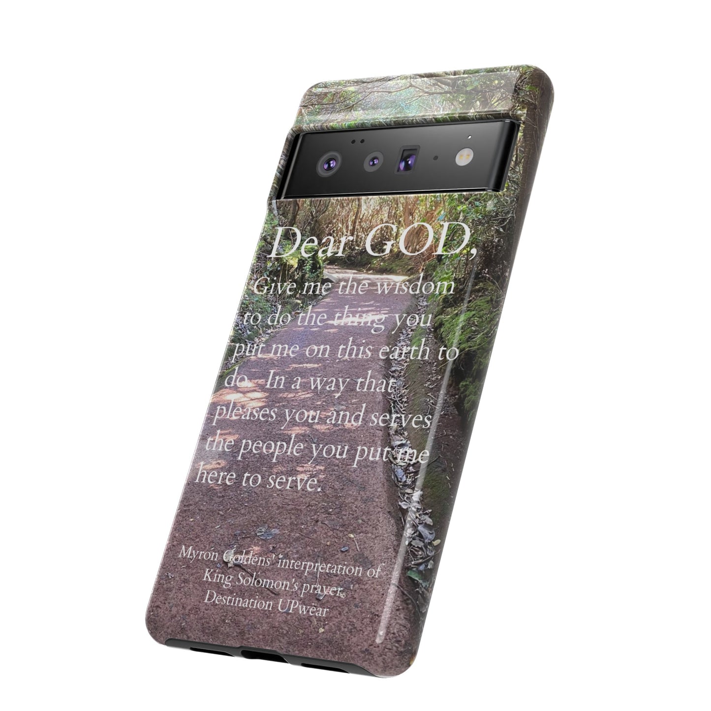 King Solomon's Prayer Costa Rica Tough Iphone Cases