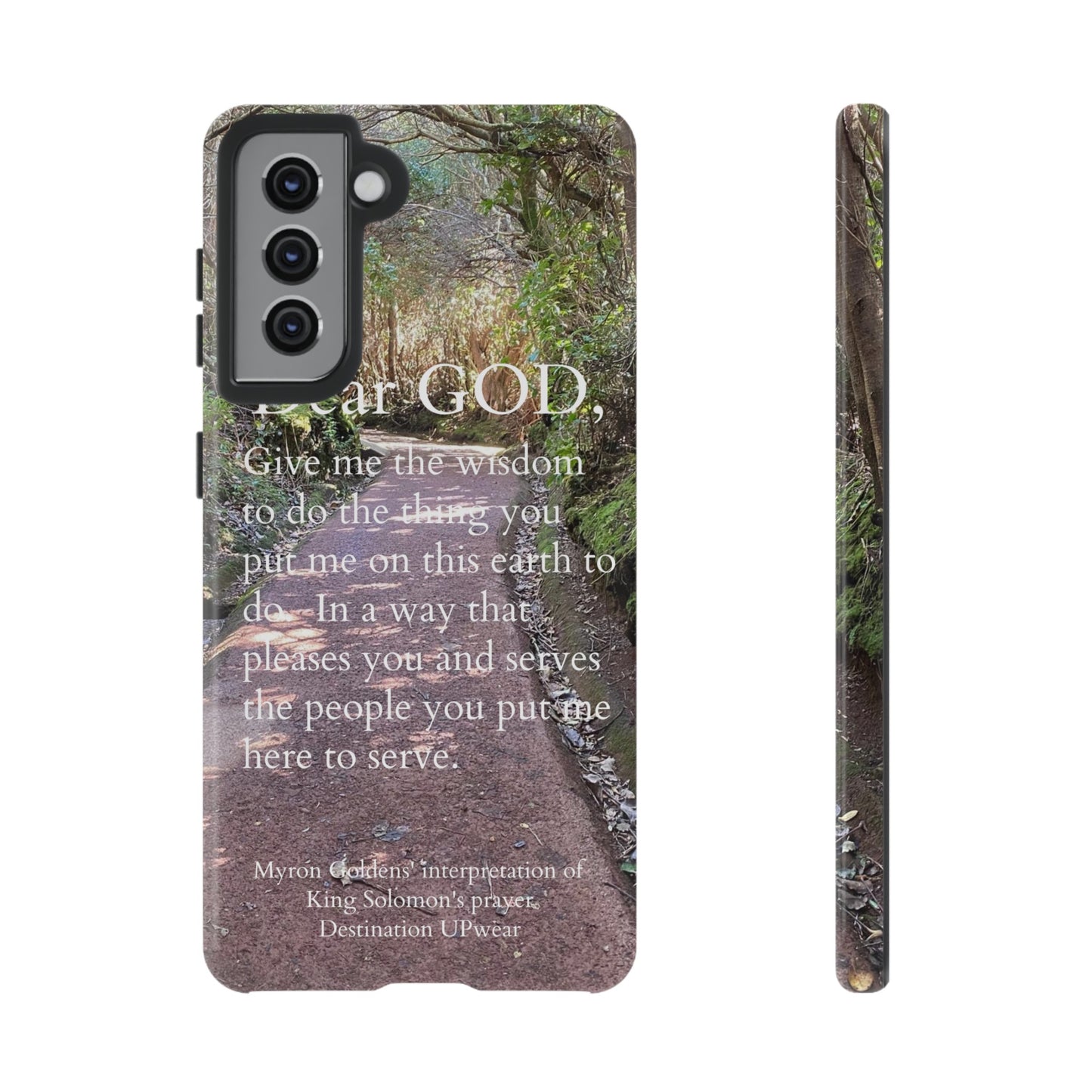 King Solomon's Prayer Costa Rica Tough Iphone Cases