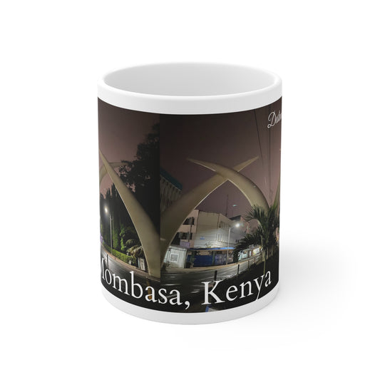 Mombasa, Kenya Ceramic Mug 11oz