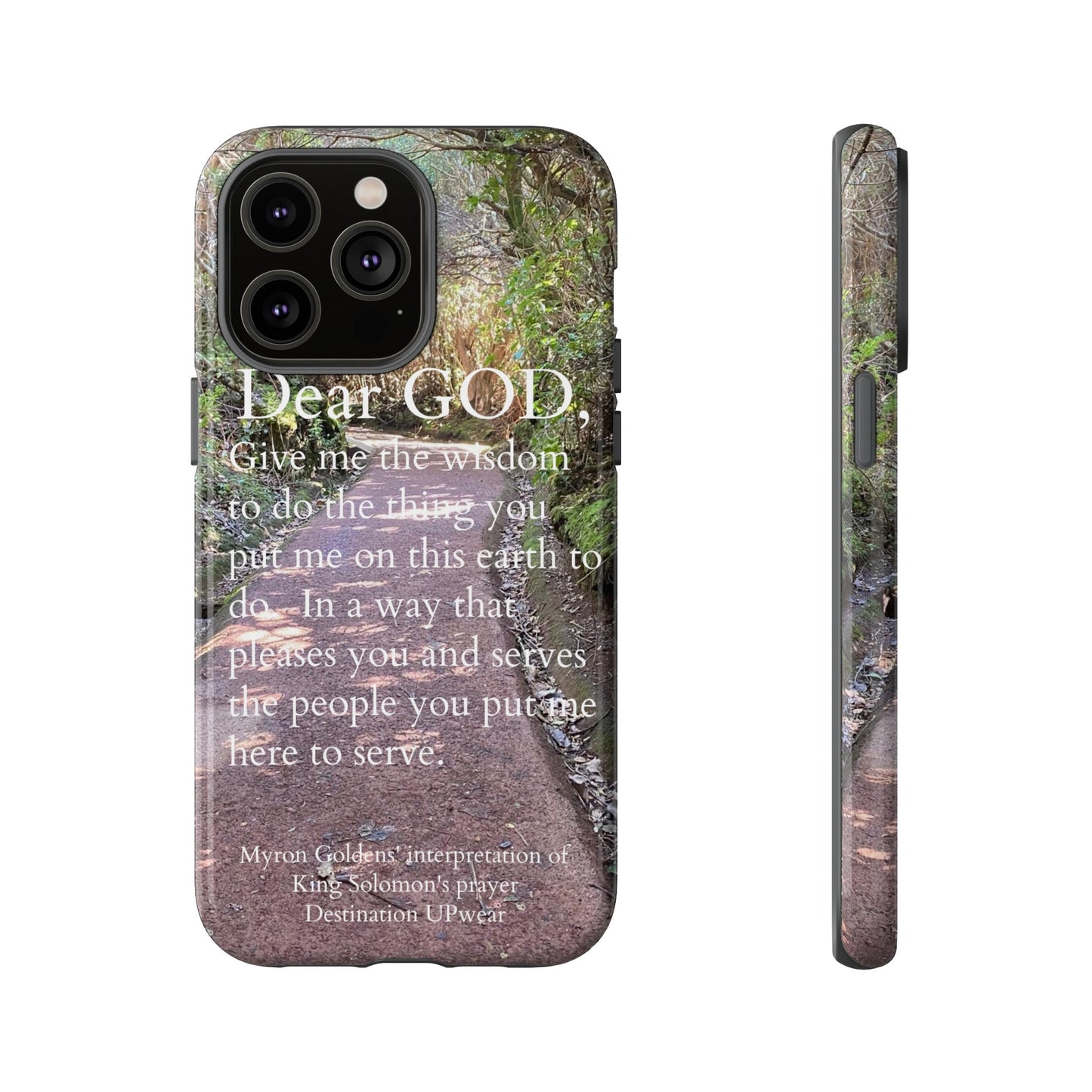 King Solomon's Prayer Costa Rica Tough Iphone Cases