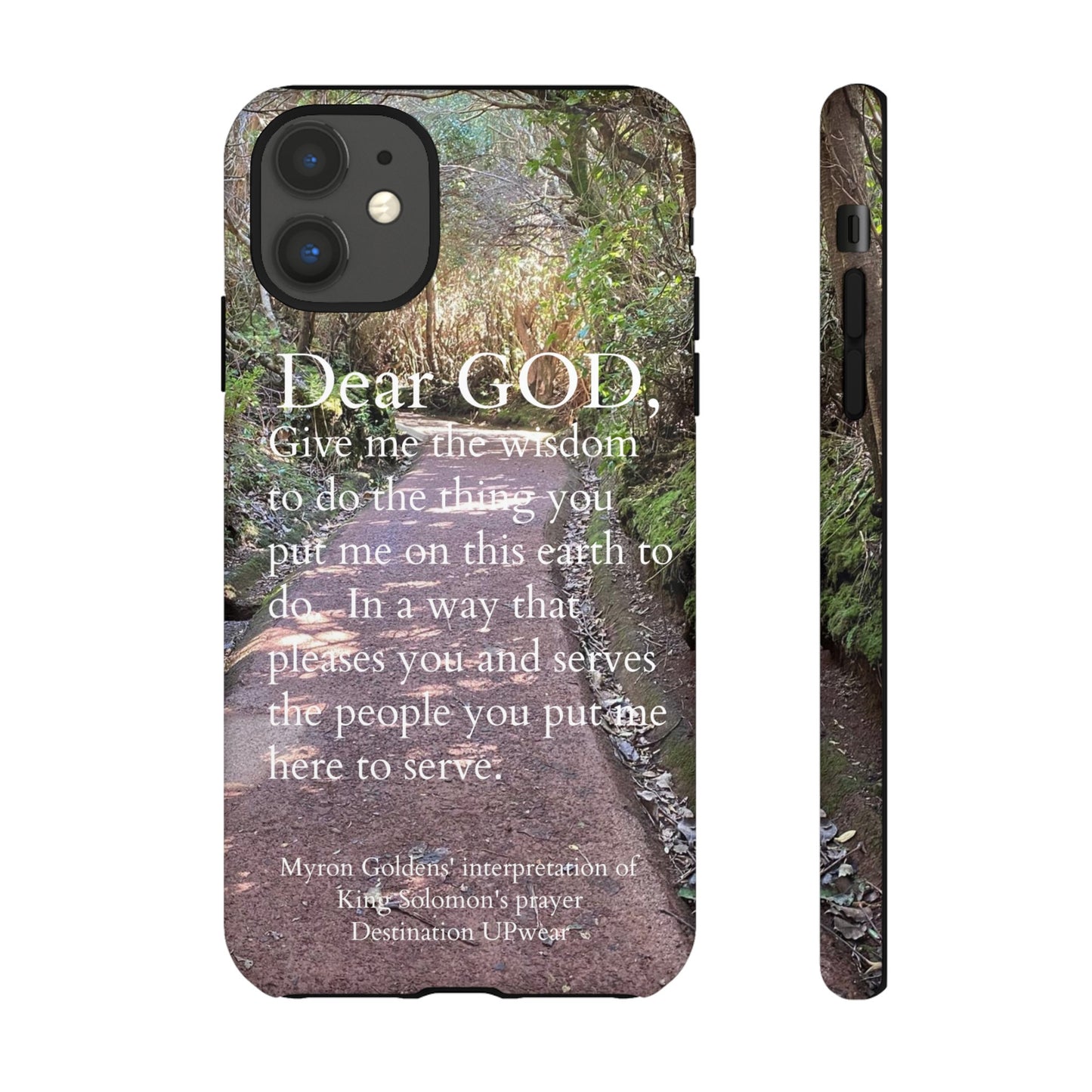 King Solomon's Prayer Costa Rica Tough Iphone Cases