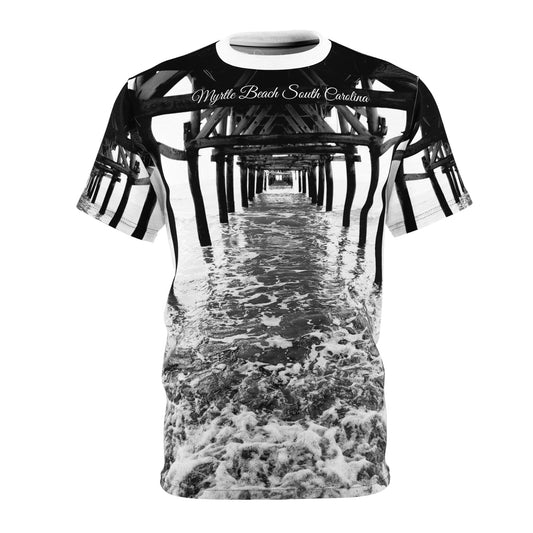 Myrtle Beach, South Carolina Unisex Cut & Sew Tee (AOP)