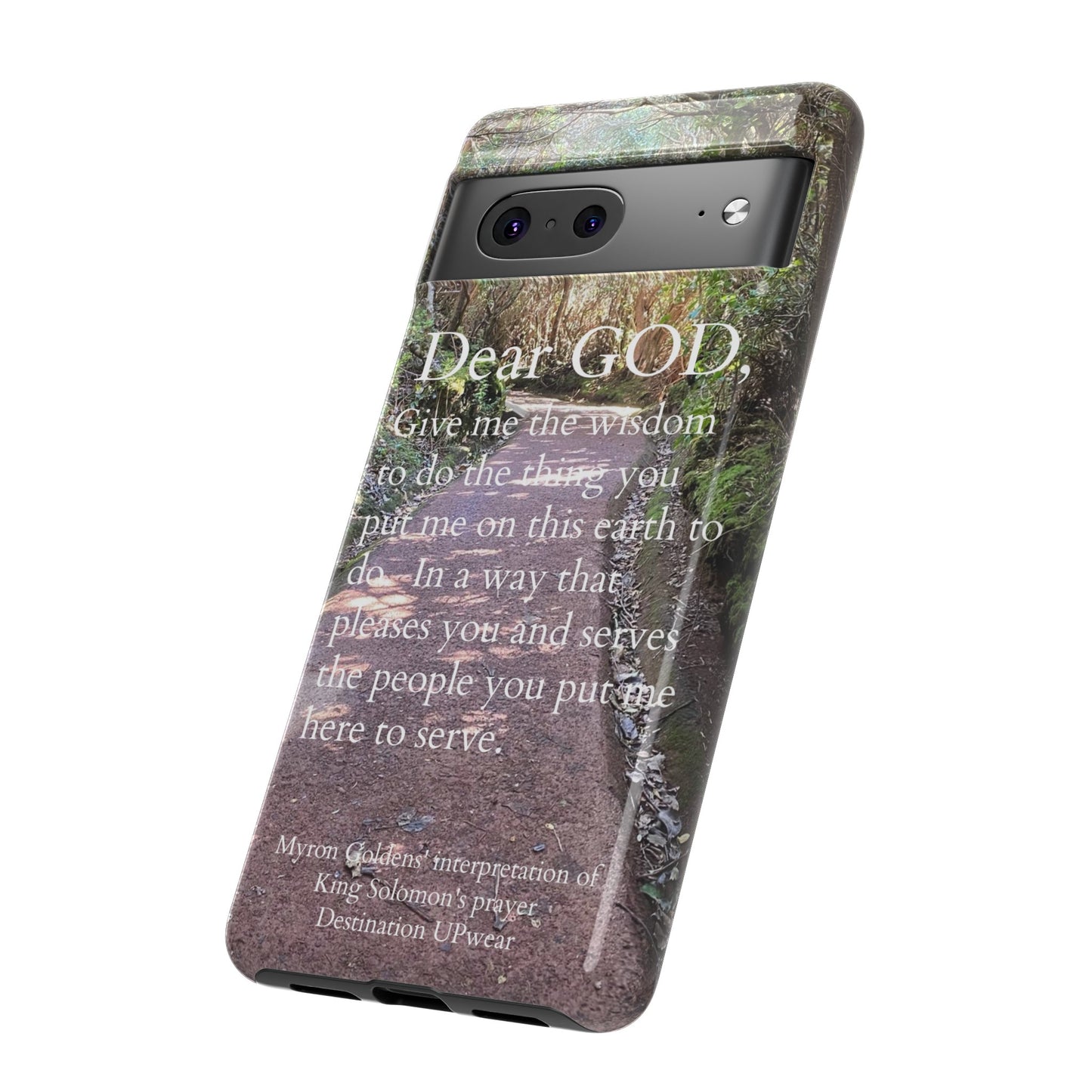 King Solomon's Prayer Costa Rica Tough Iphone Cases