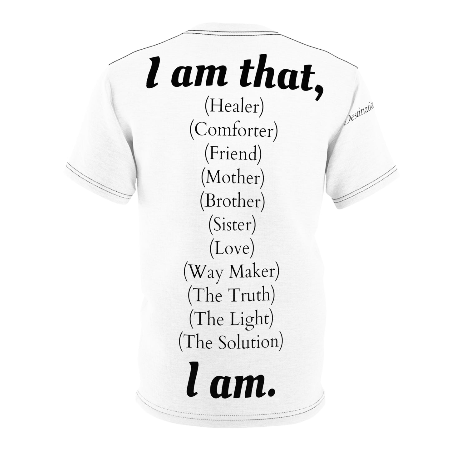 I Am That, I Am  Unisex Cut & Sew Tee (AOP)